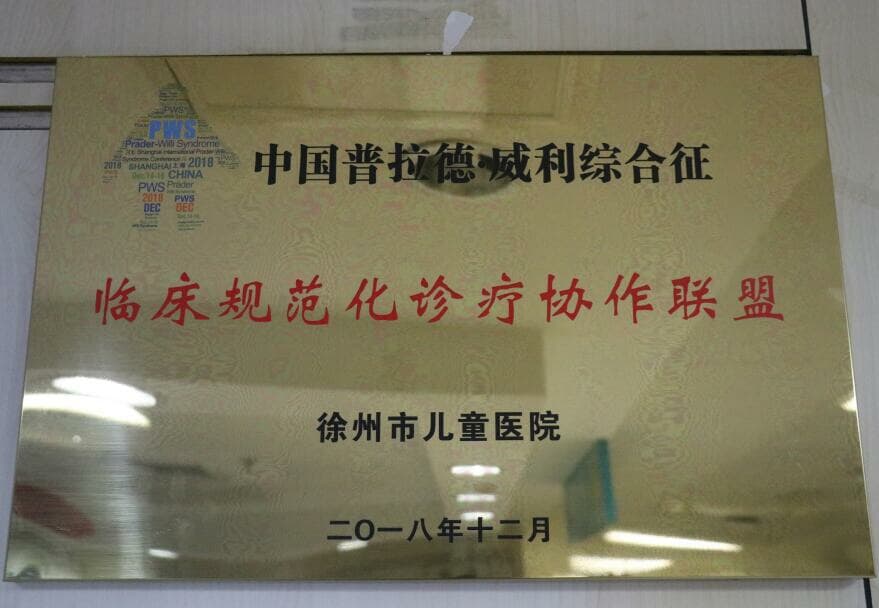淮海經(jīng)濟(jì)區(qū)首家小胖威利患者關(guān)愛(ài)項(xiàng)目定點(diǎn)診療中心落戶徐州市兒童醫(yī)院